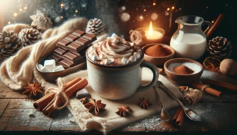 Kış Baharatlı Sıcak Çikolata Tarifi