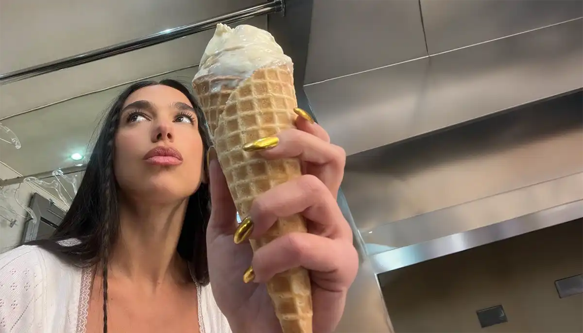 Dua Lipa’nın Zeytinyağlı Dondurması: Viral Olan Tat