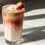 Yaz Ferahlığı Bardağınızda: Ev Yapımı Iced Strawberry Latte (Çilekli Soğuk Latte) Tarifi