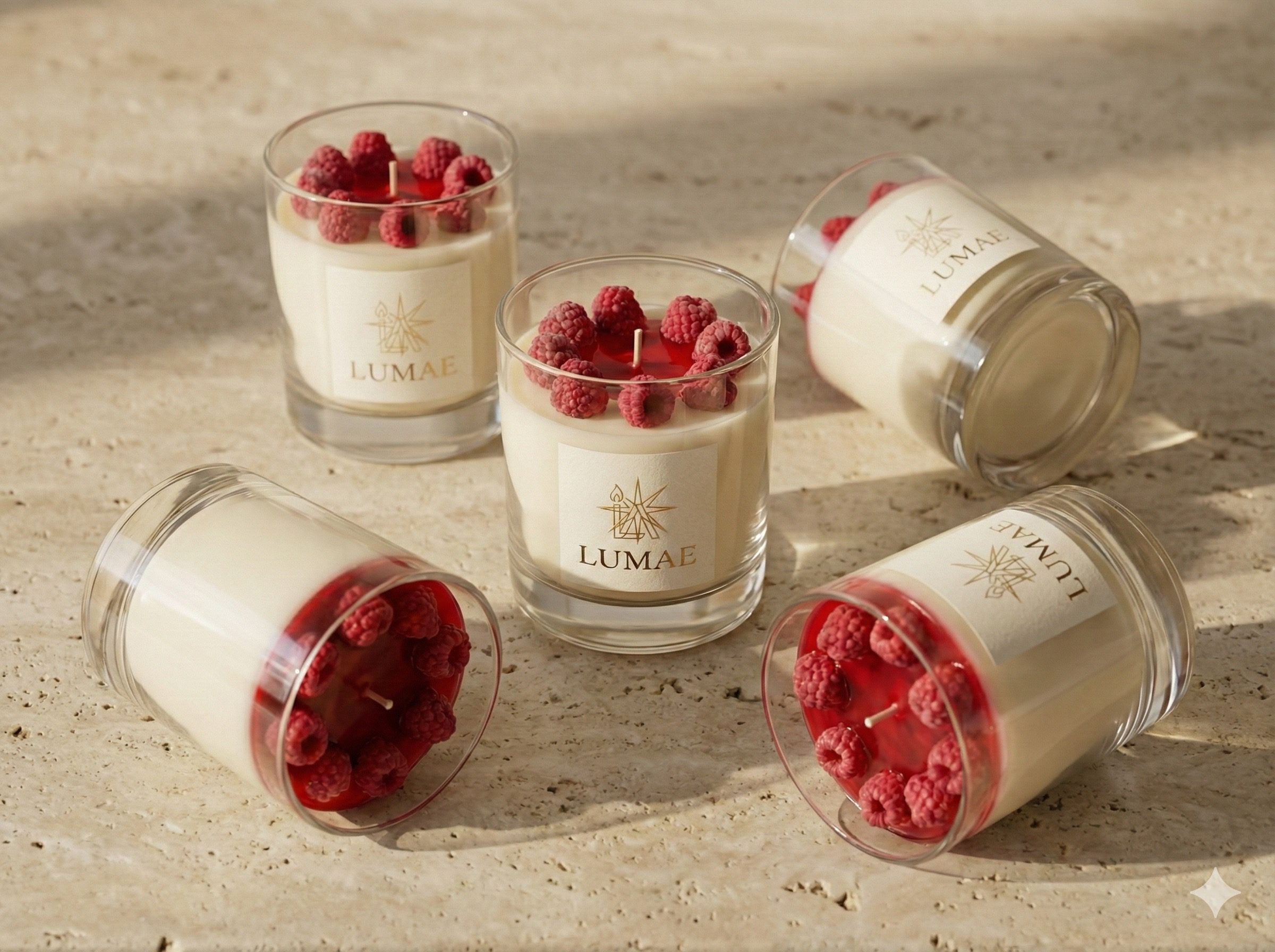 Kişiye özel baş harfli hediye mum